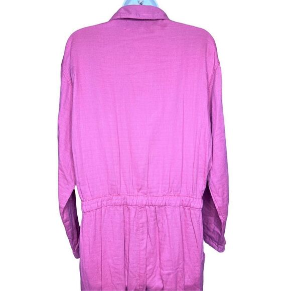 Xirena Jaymes Jumpsuit in Sun Dried Red NWT Size Large - Picture 6 of 9